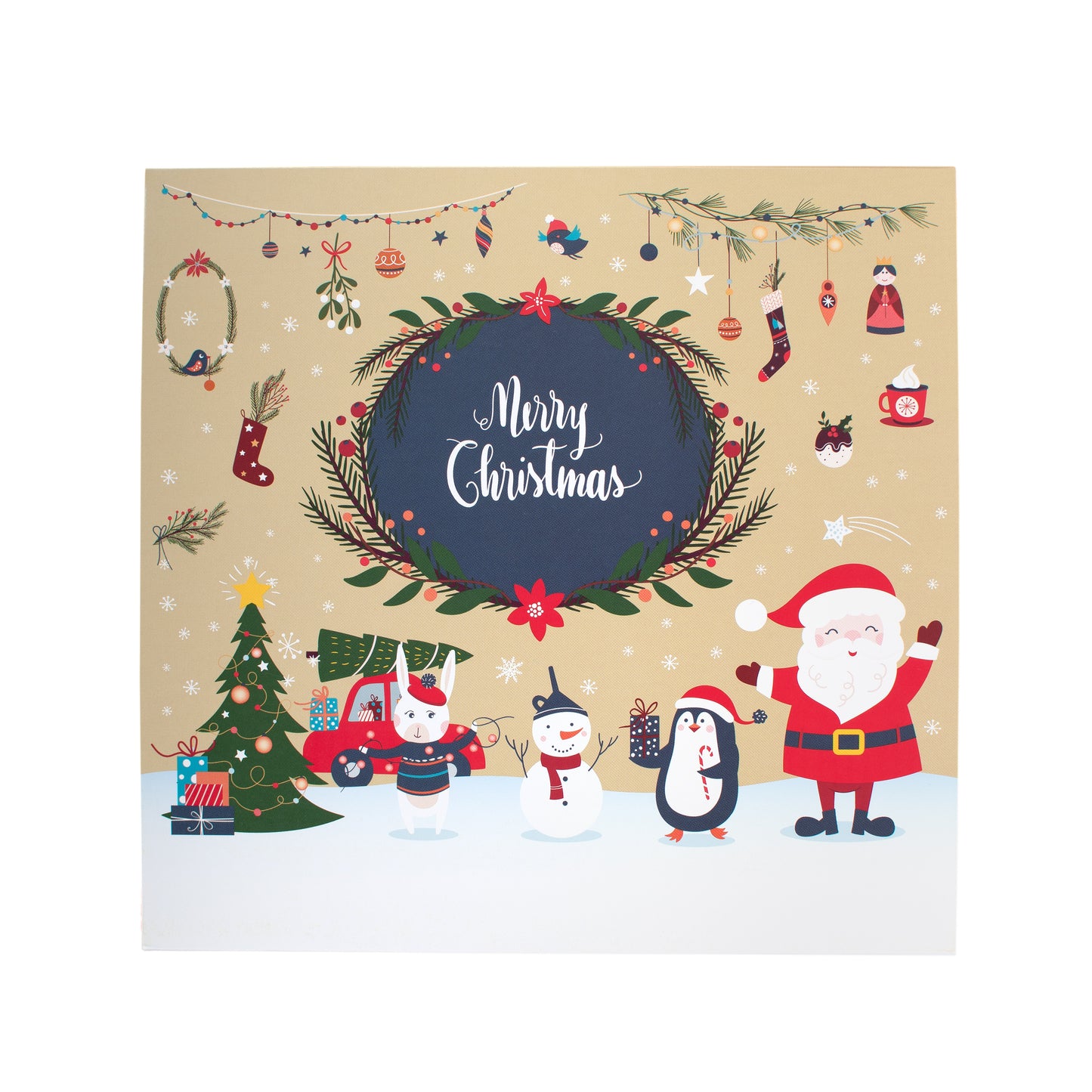 Red Advent Calendar (Milk & Dark Chocolate)