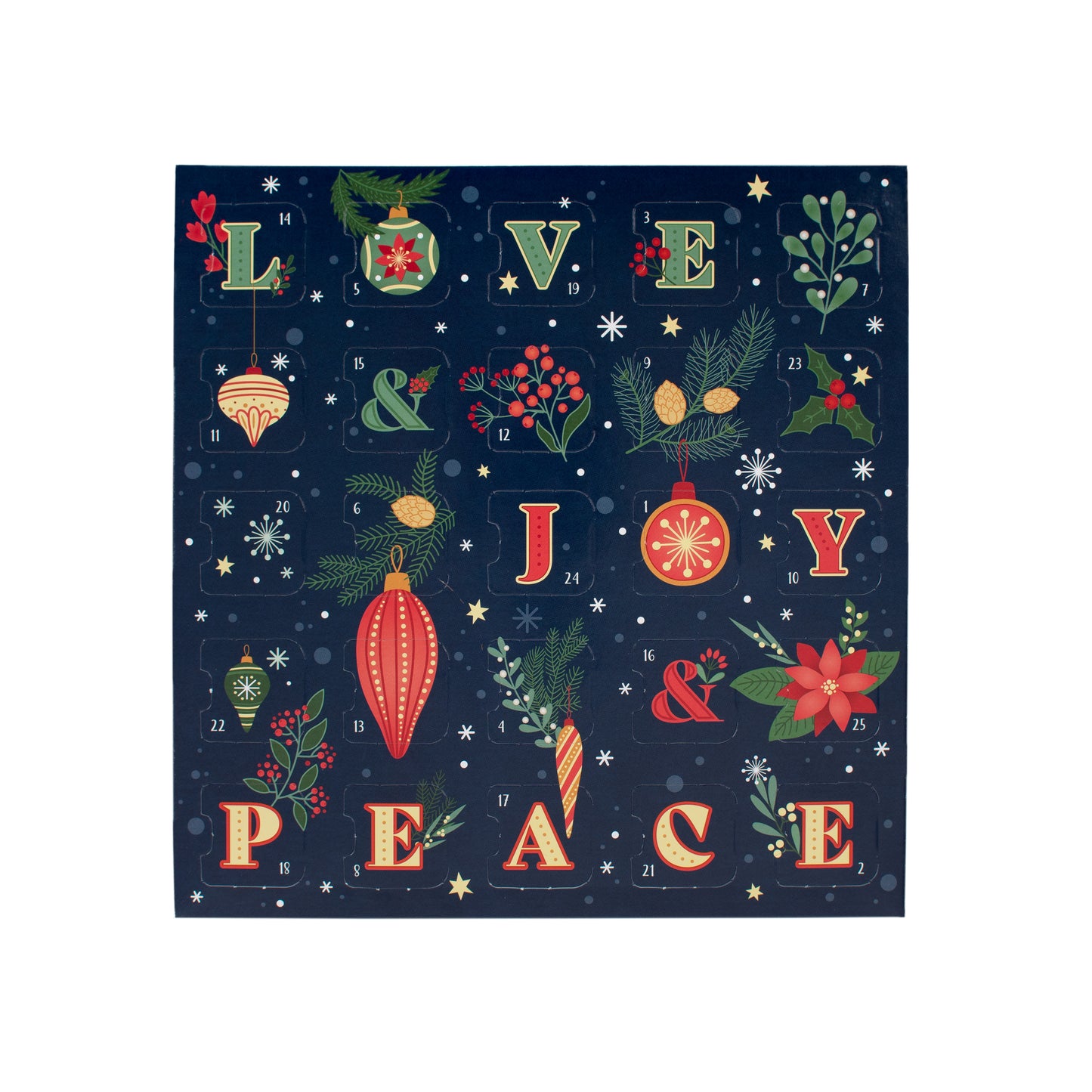 Love & Joy & Peace Advent Calendar