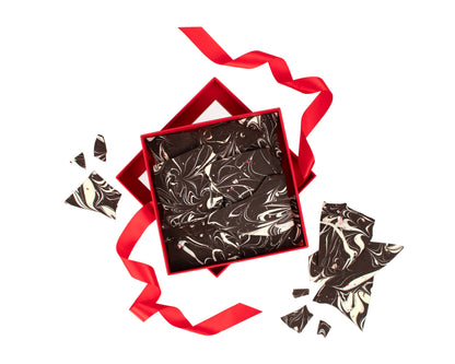 Dark Chocolate Peppermint Bark in Gift Ready Packaging