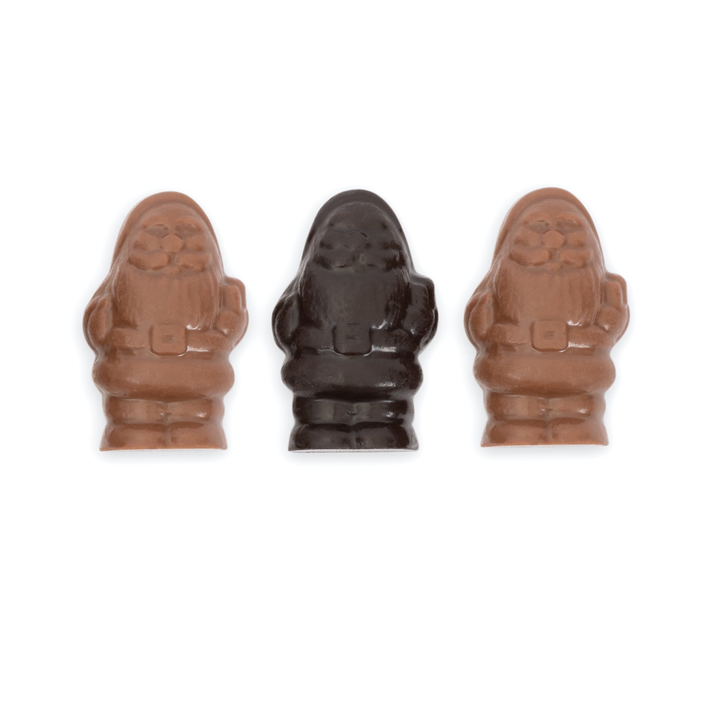 3pk of Chocolate Santas