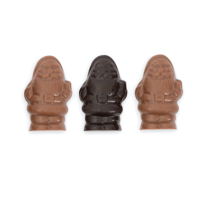 3pk of Chocolate Santas