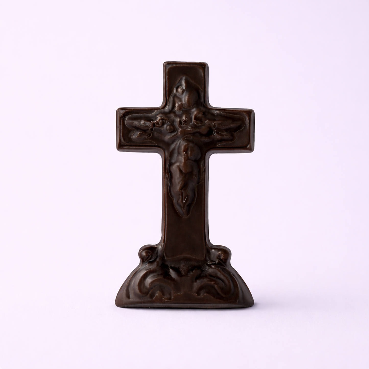 Solid Chocolate Easter Cross